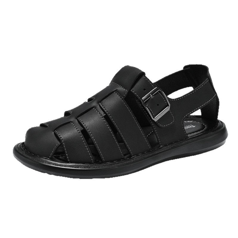 Sandales à la mode tissées à la main pour hommes