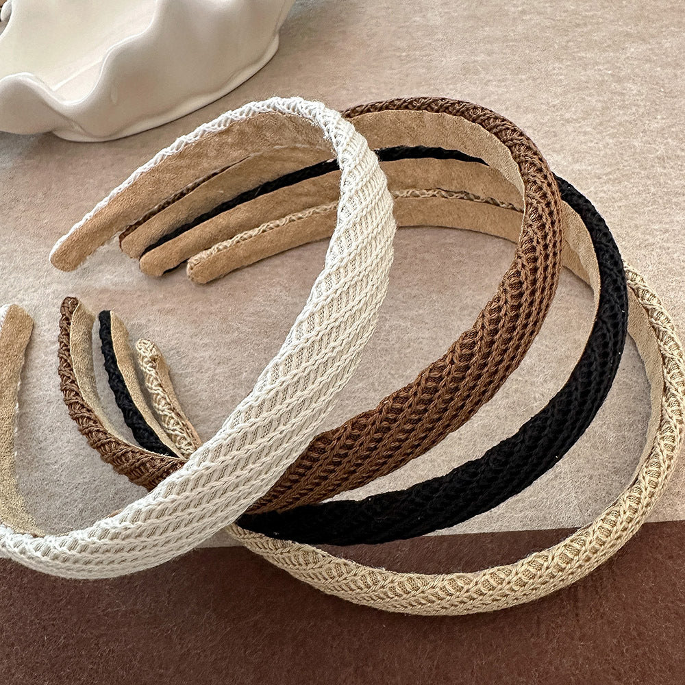 Tempérament sauvage doux et plus jeune Ceinture de coiffure Ornements