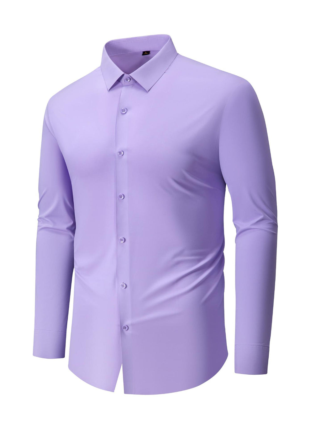 Jiana Amazon Bestseller Plus Taille Stretch sans ride chemise pour homme