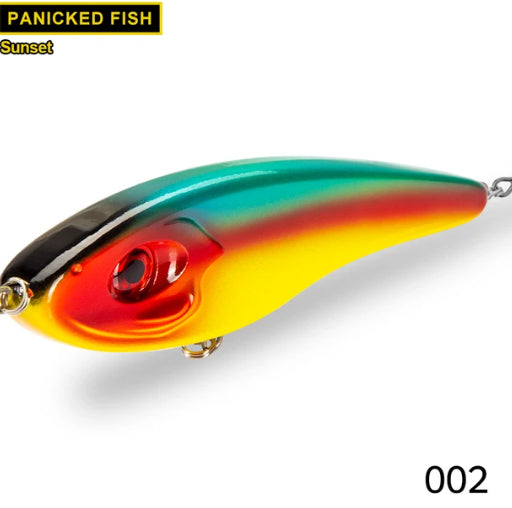 Bait de chien de bruit couleur bionique lente et lourde pompe arrêt VMC Fishhook