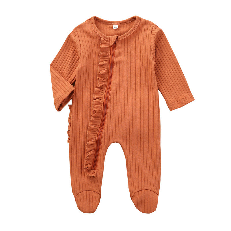 Bébé Rompers Automne Hiver Garçons Filles Robe de saut à manches longues Romper Maillot de bébé