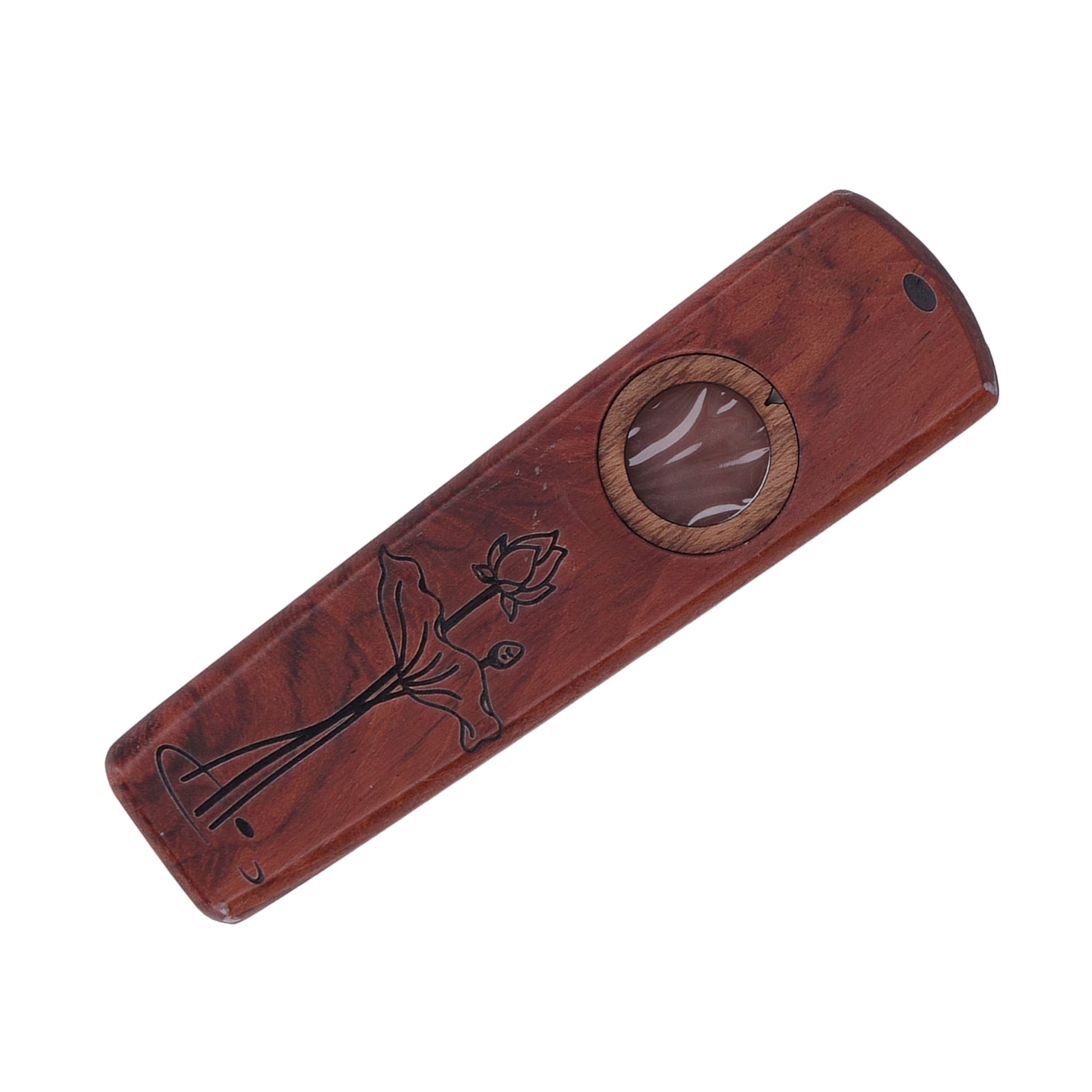 Flûte en bois Kazoo Joue en bois Guitare Ukulele Accompagnement Harmonica Diaphragme Vent Instrum