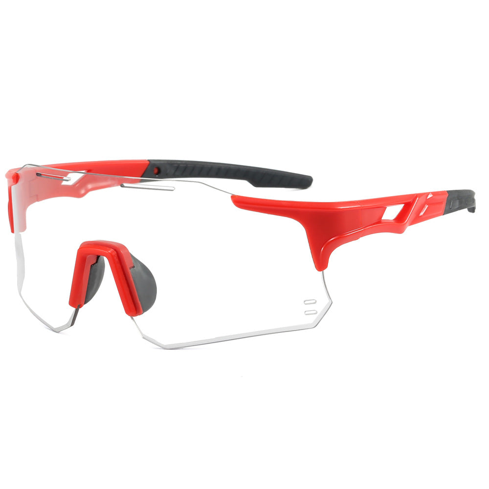 Verres à vélo coupe-vent à double usage pour jour et nuit Photochro de style européen et américain