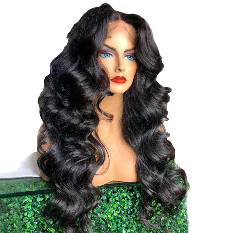 Wig Ladies devant Dentelle chimique fibre longue