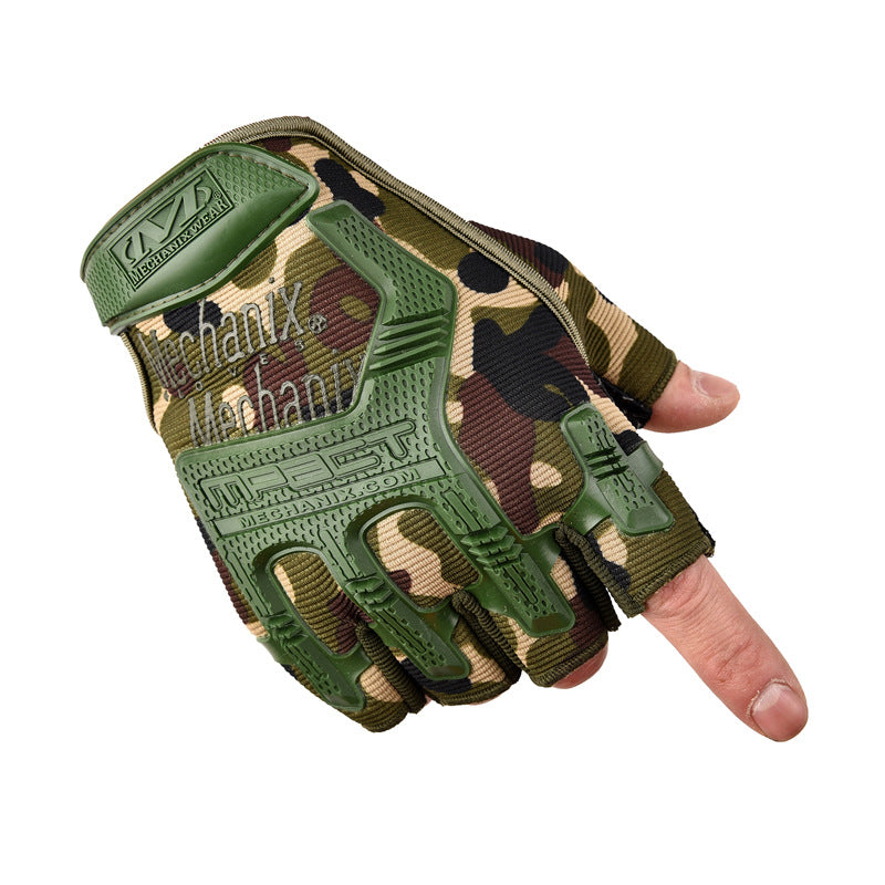 Gants de vélo d'été antidérapants pour sports de plein air pour hommes