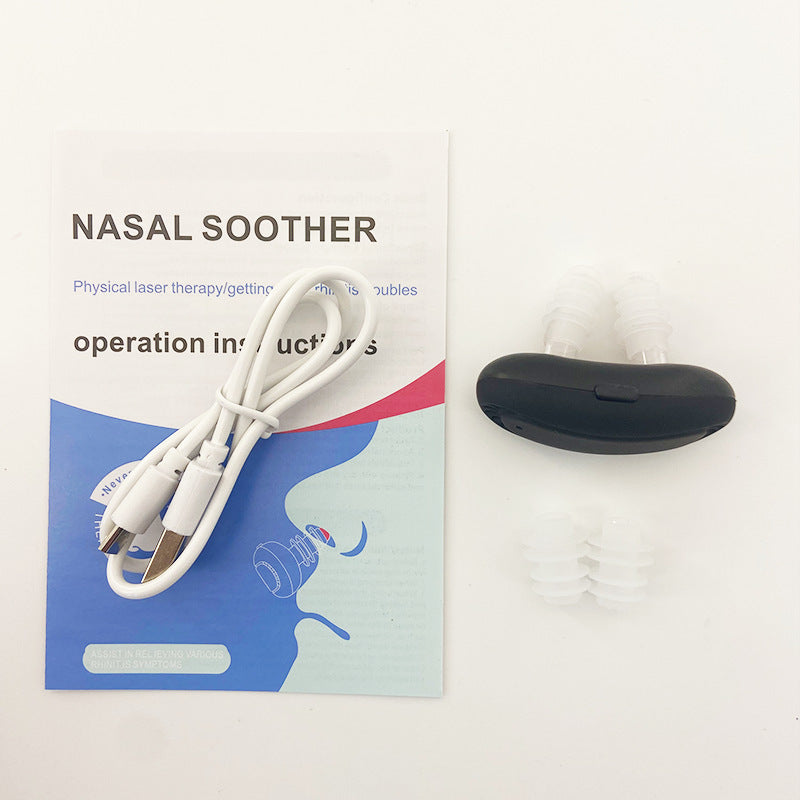 Device for the relief of chronic allergic sinusitis Infrared rhinitis treatment device