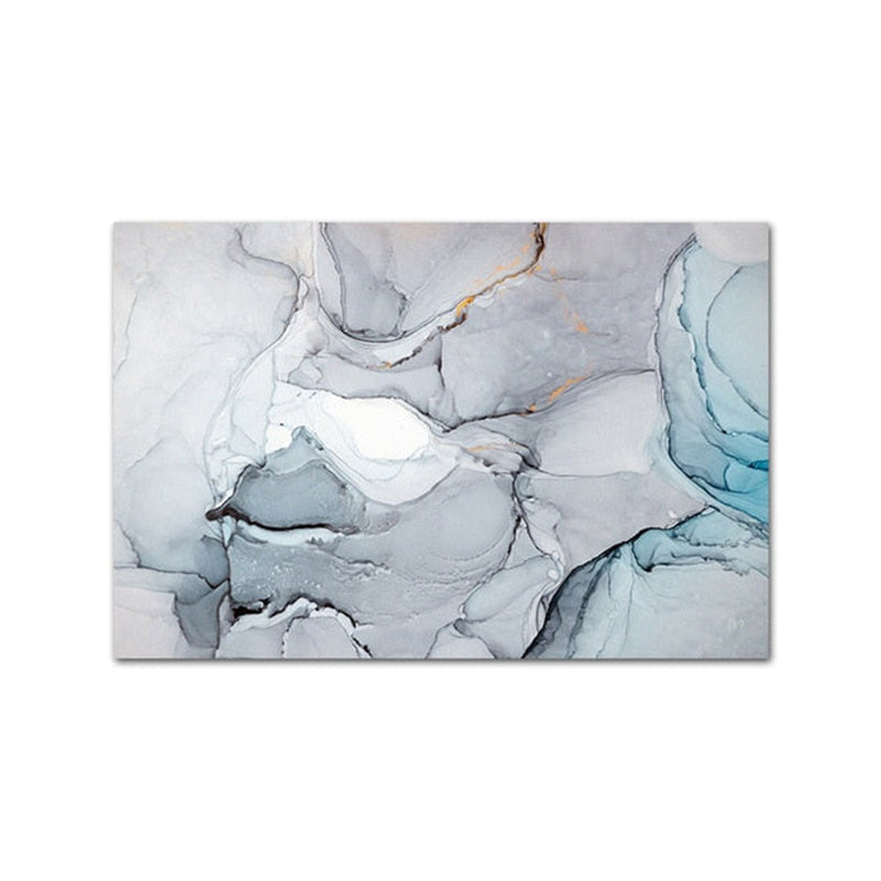 Mode Minimalist Marble Texture Résumé Affiche