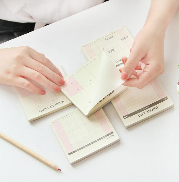 Planificateur de travail mensuel hebdomadaire