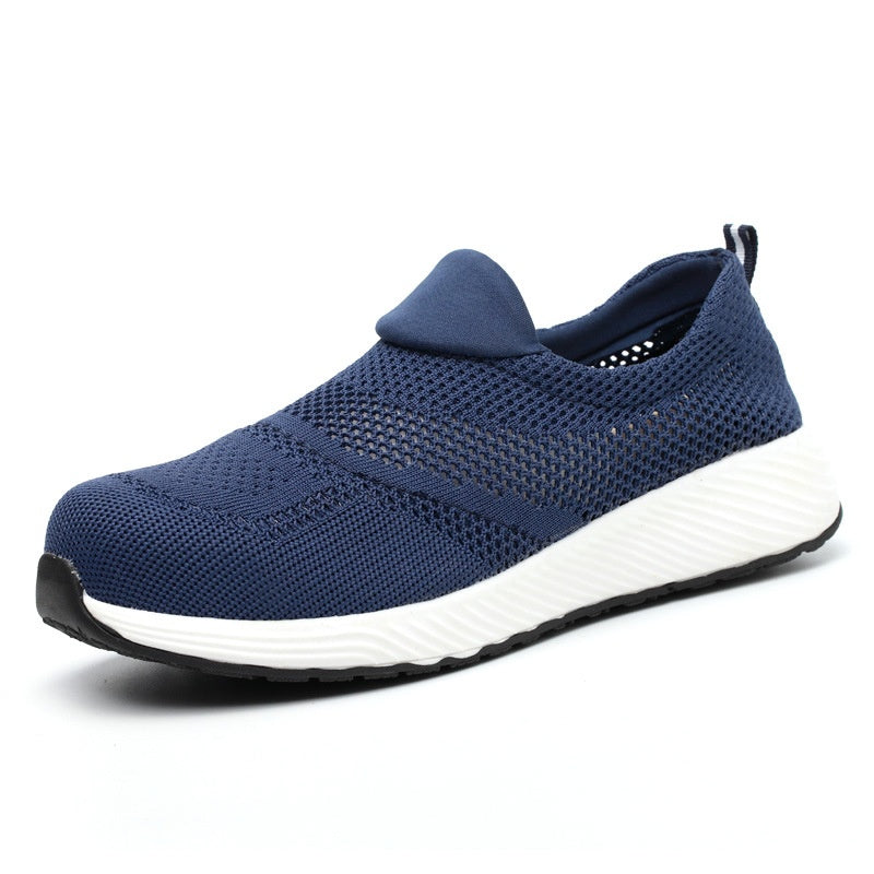 Chaussures de travail en acier anti-smash et anti-puncture pour hommes