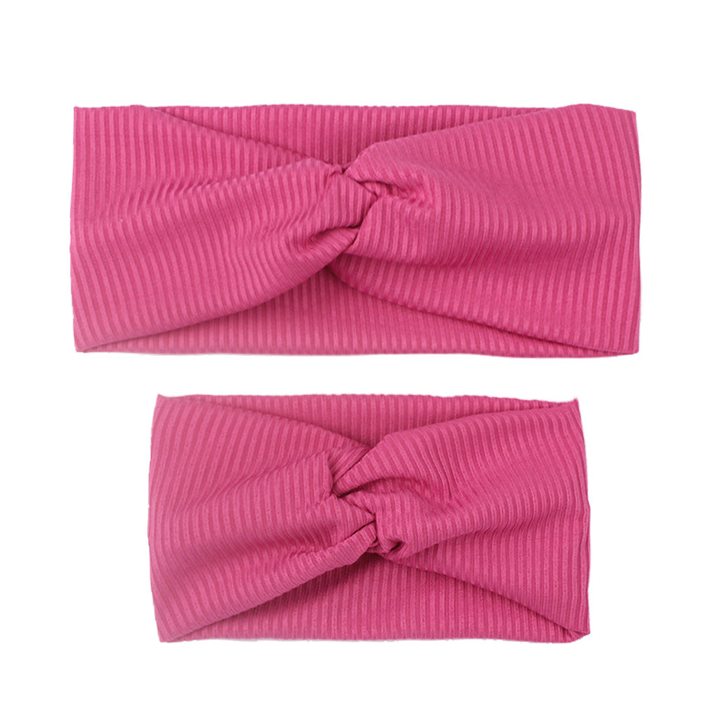 Couleur solide Ensemble mère-enfant Banderole parent-enfant