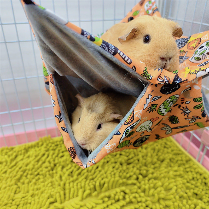 Chaud double couche Sandwich Hammock Pet
