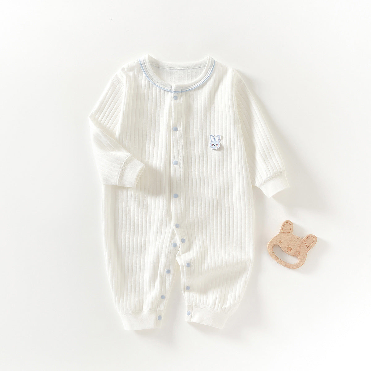 Pure coton désossé manches longues Baby Onesie