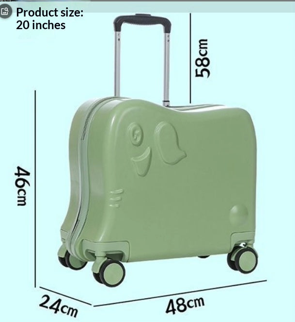 Mignons bagages en rouleaux de couleur candy pour les enfants