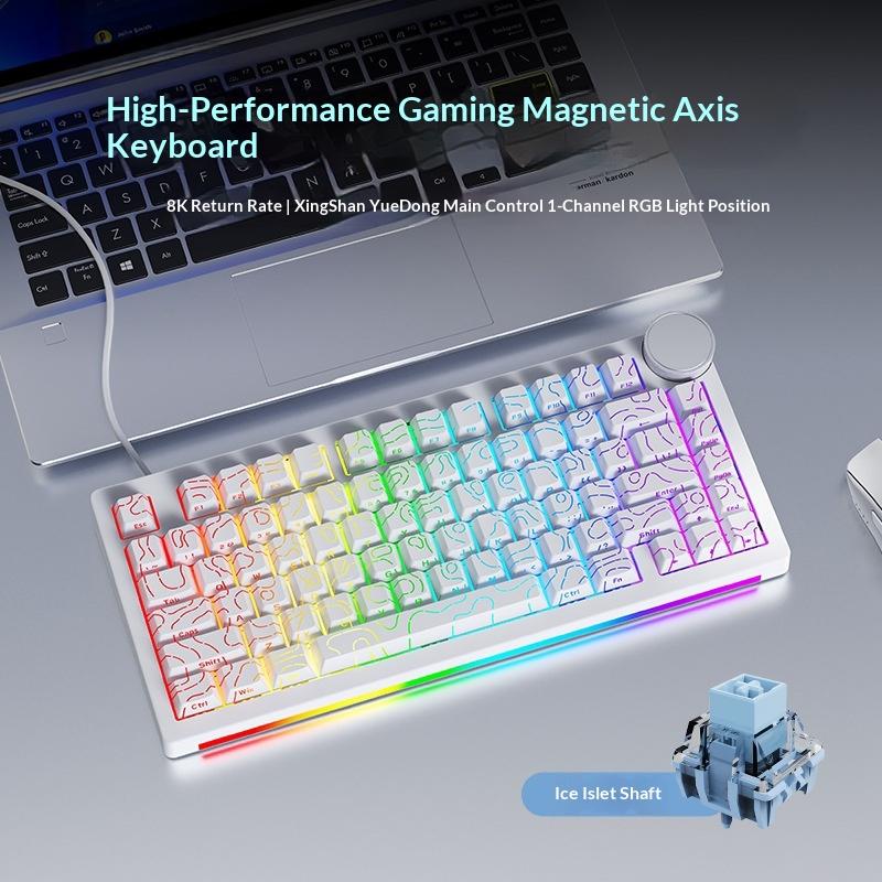 Clavier de jeu à faible latence pour les voyages à clé réglable