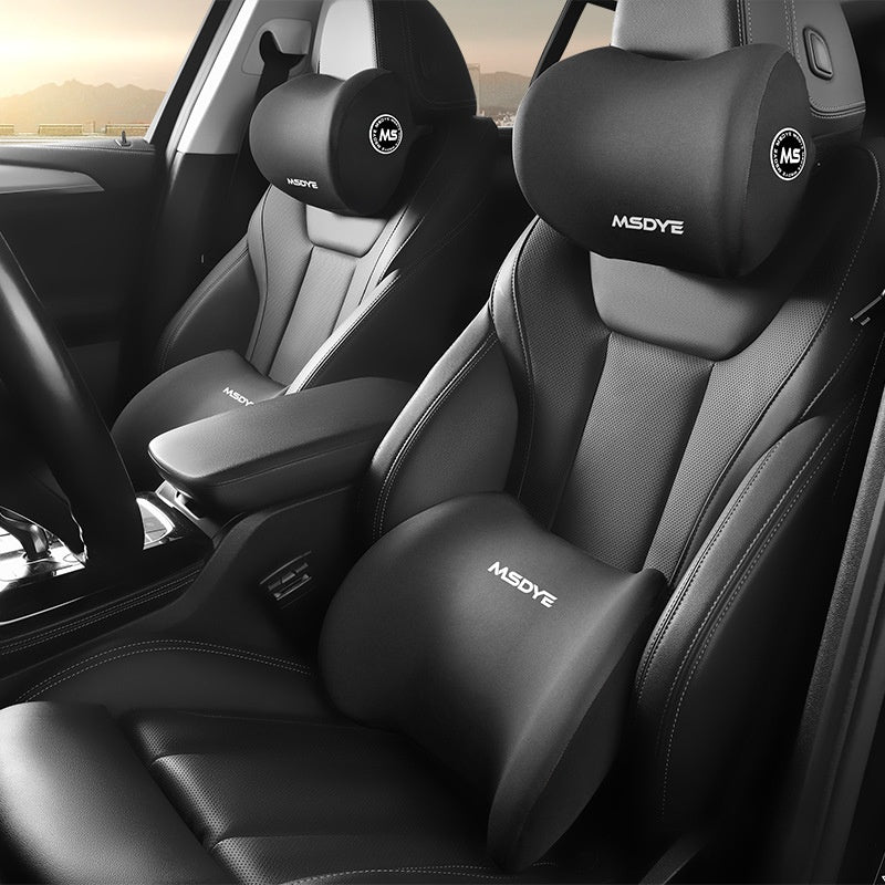 Car Memory Foam Latex Appui-tête Lombaire Oreiller de soutien
