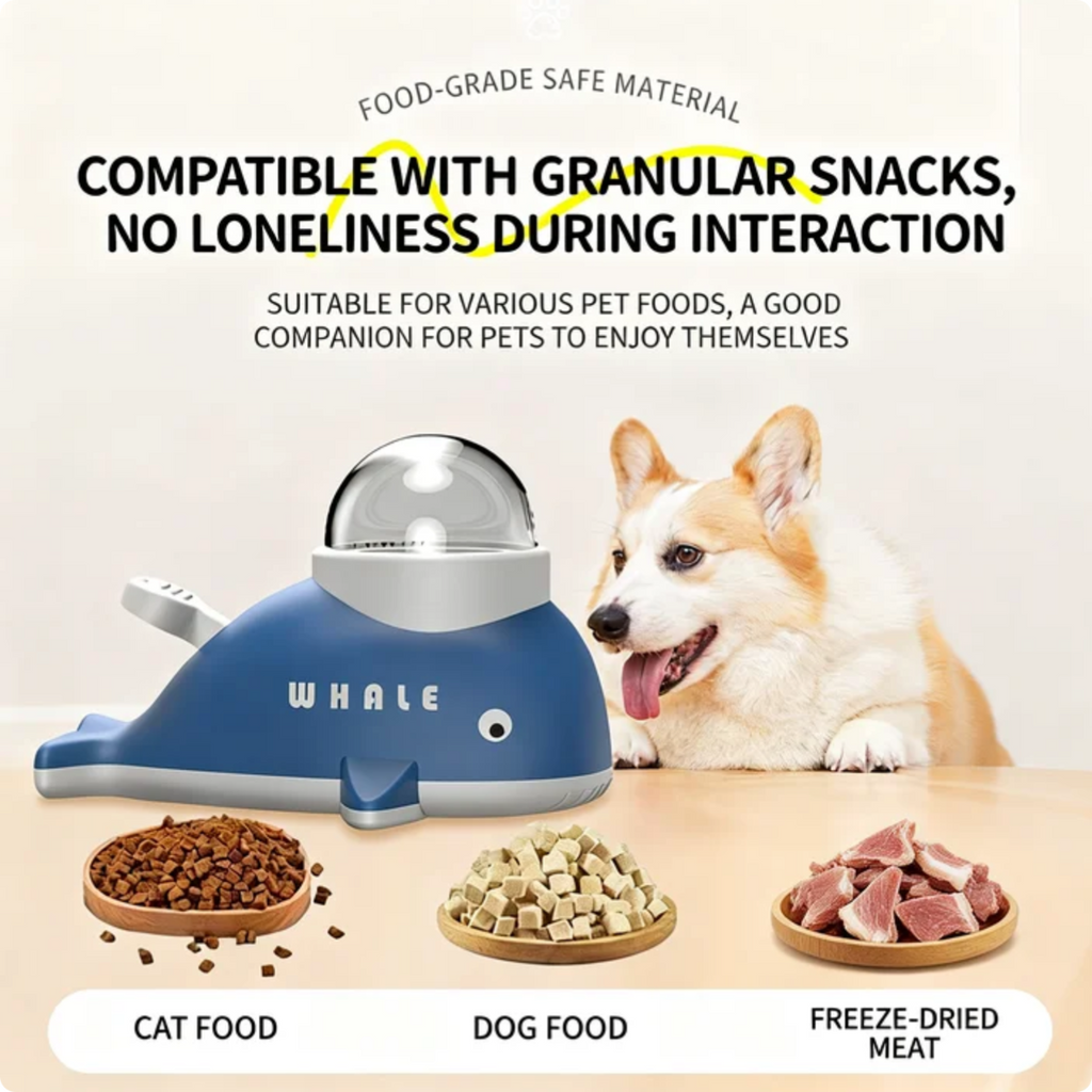 Jouet de distribution interactif pour chats et chiens
