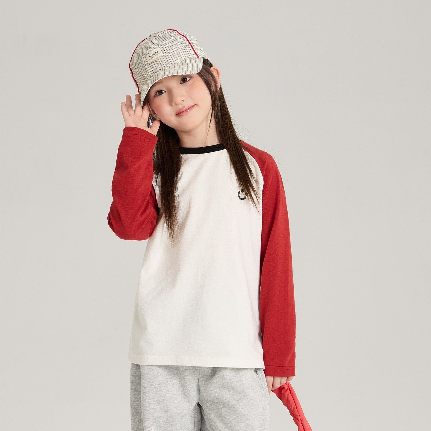 Top de coton élégant pour les petites filles