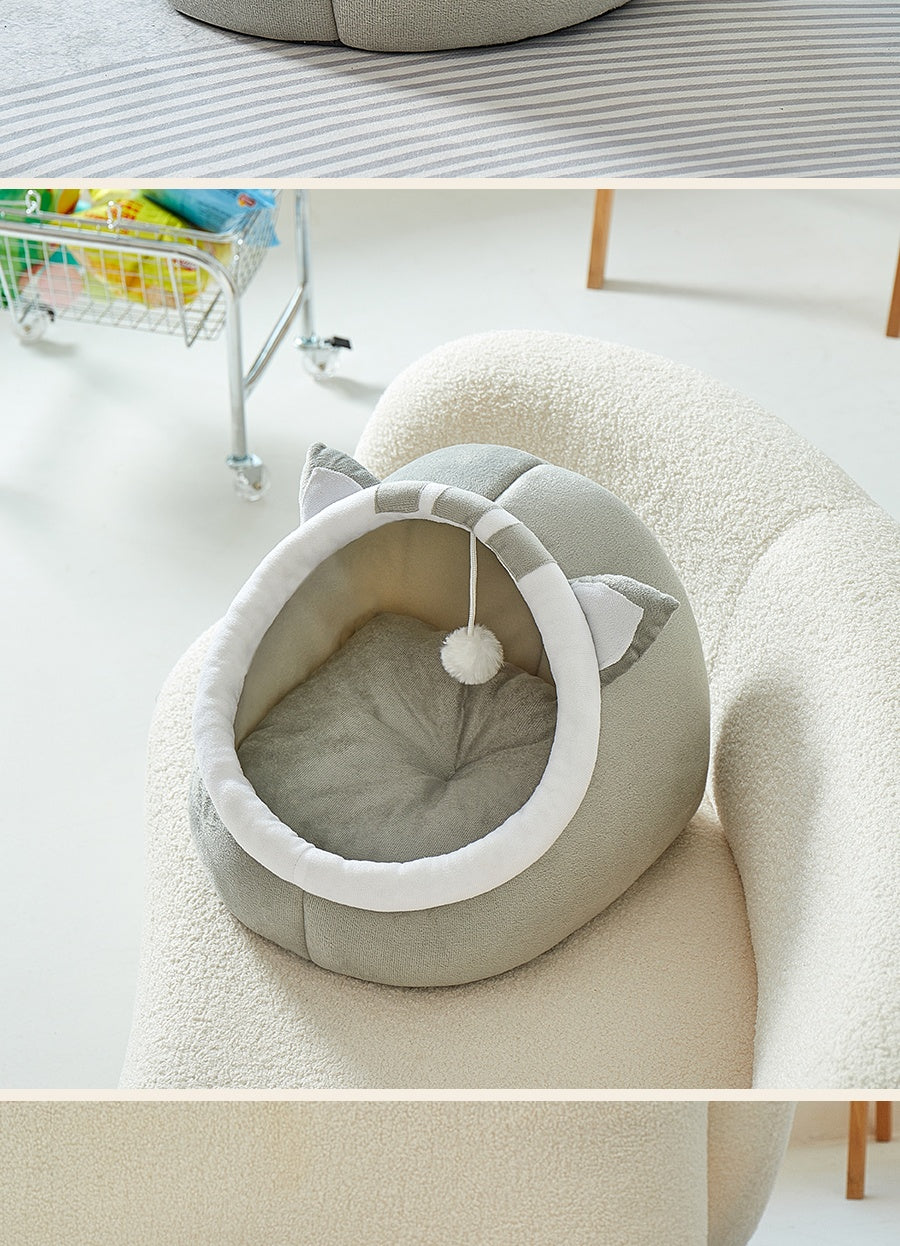 Lit de chat pudding
