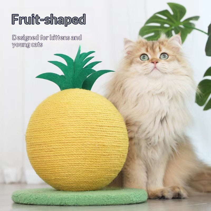 Fruit-shaped farm animal toy