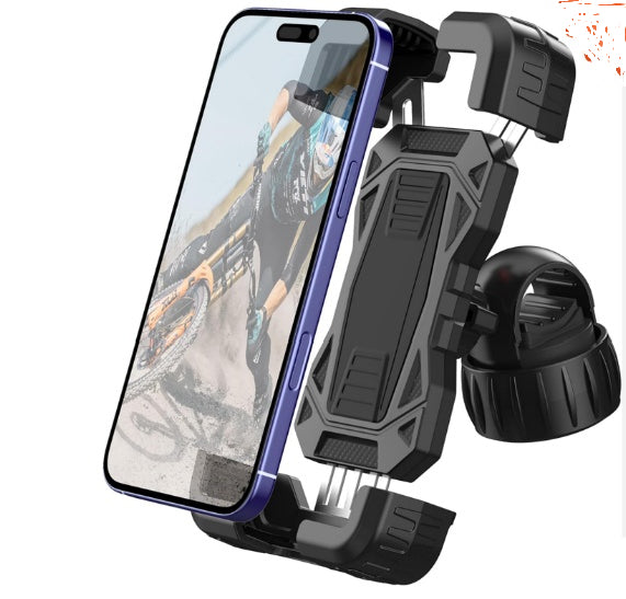 Enhanced outdoor cell phone navigation bracket