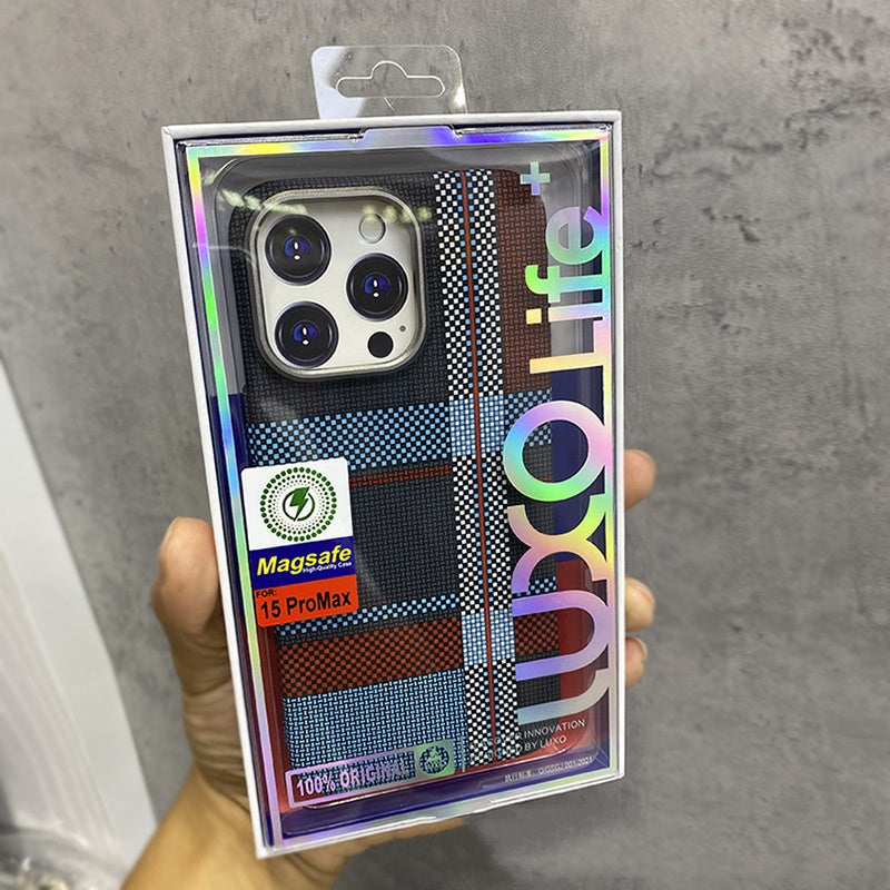 Sticker d'eau magnétique lumineux embossé en Plaid