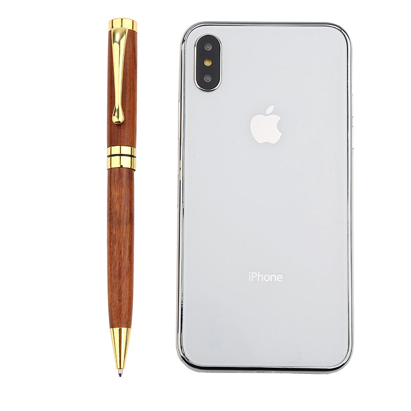 1PC Stylo de Rollerball d'affaires signe stylo bois