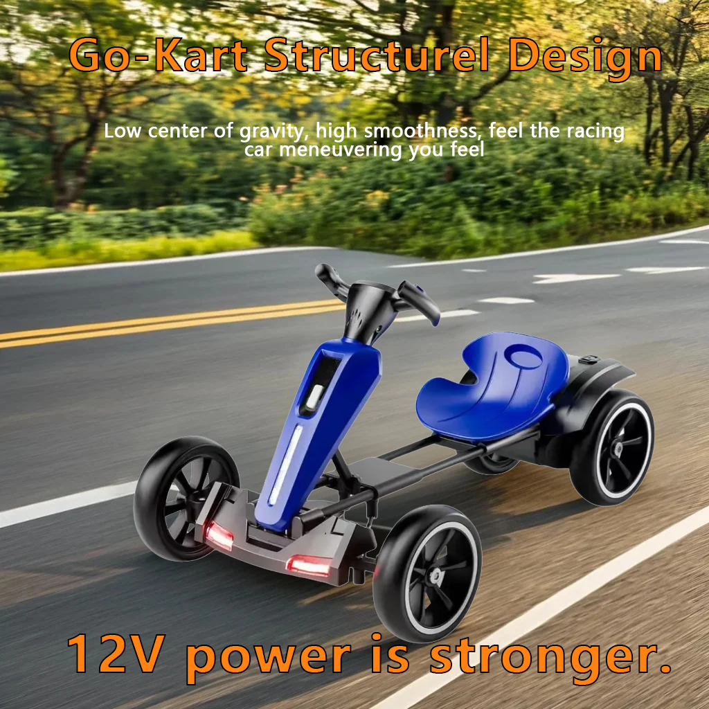 12V Pédale électrique pour enfants Go Kart