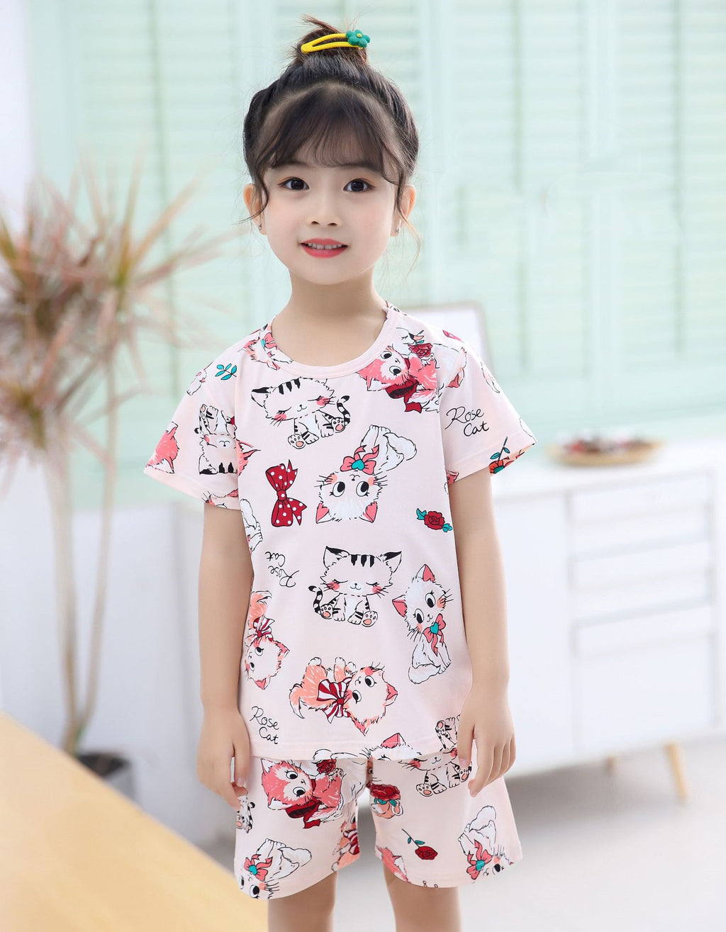 Version coréenne des vêtements et pyjamas pour enfants