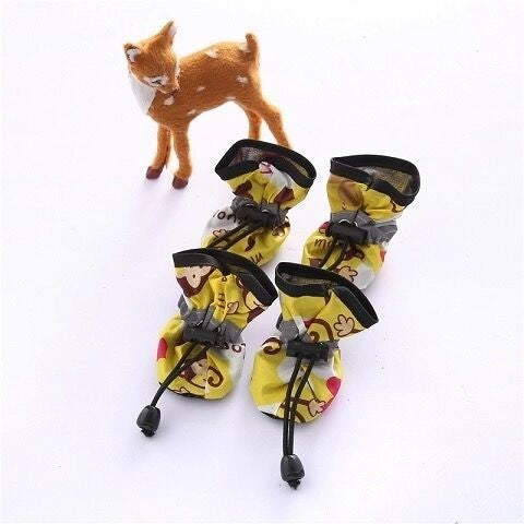 Chien de chien Quatre saisons Respirant Soft Bottom Chaussures de chien