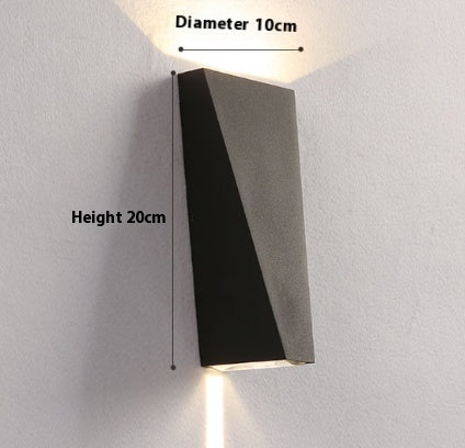 Lampe murale extérieure étanche