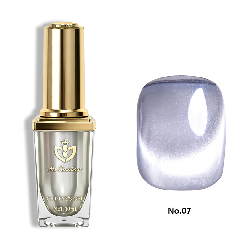 MsRainbow Starry Series Taro Grey Cat Eye Gel polonais 10ml