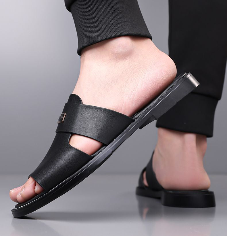 Hommes Casual Respirant polyvalent Pantoufles antidérapantes