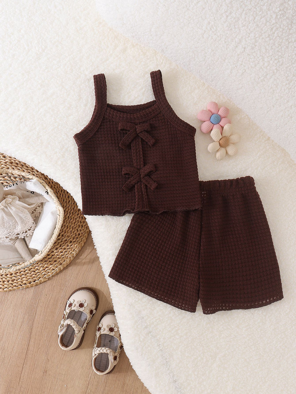 Camisole kaki pour enfants