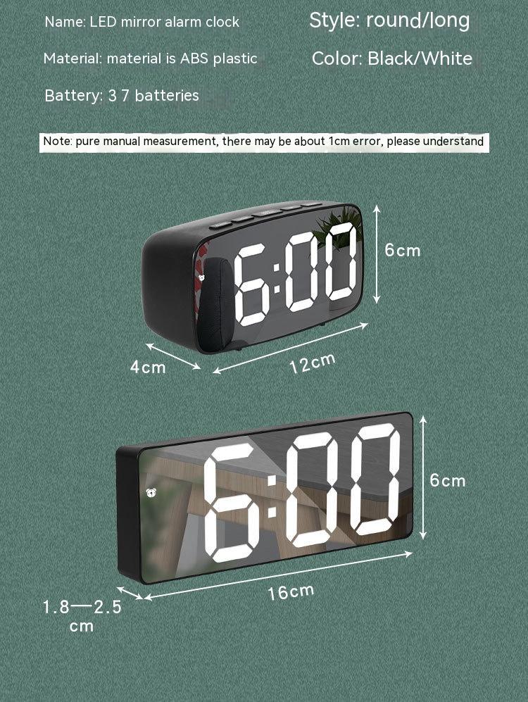Horloge de chevet électronique Big Screen et Font