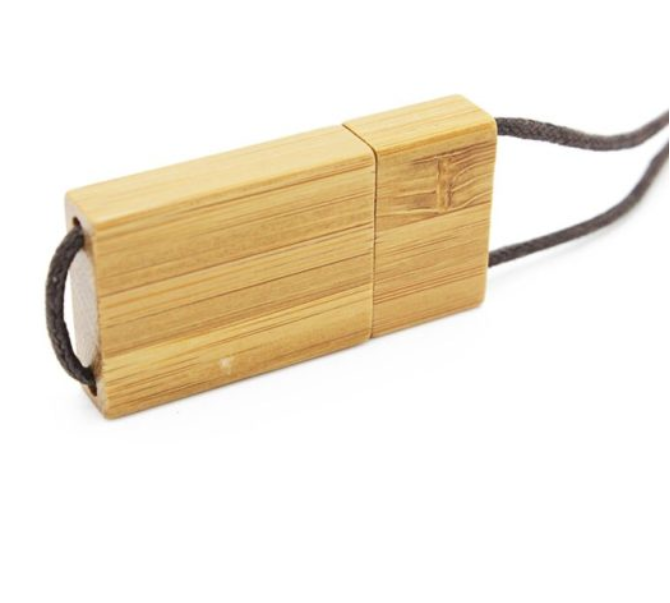 Lanyard en bois clé USB Creative en bois cadeau clé USB