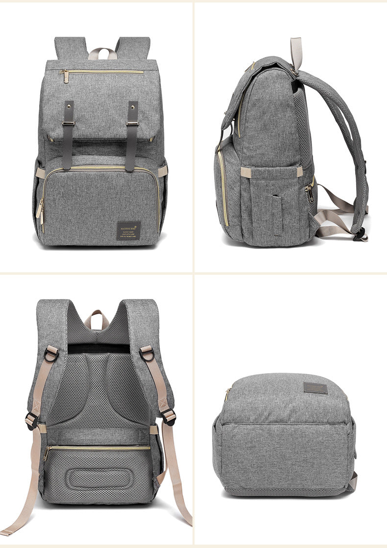 Lait Daddy Sac à Dossard Étanche Sac à Dos de maman Pack de grossesse USB Bouteille de recharge Heati