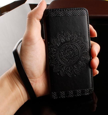 Compatible avec Mandala Flower Leather