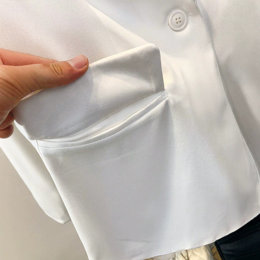 Blazer à manches longues imprimé