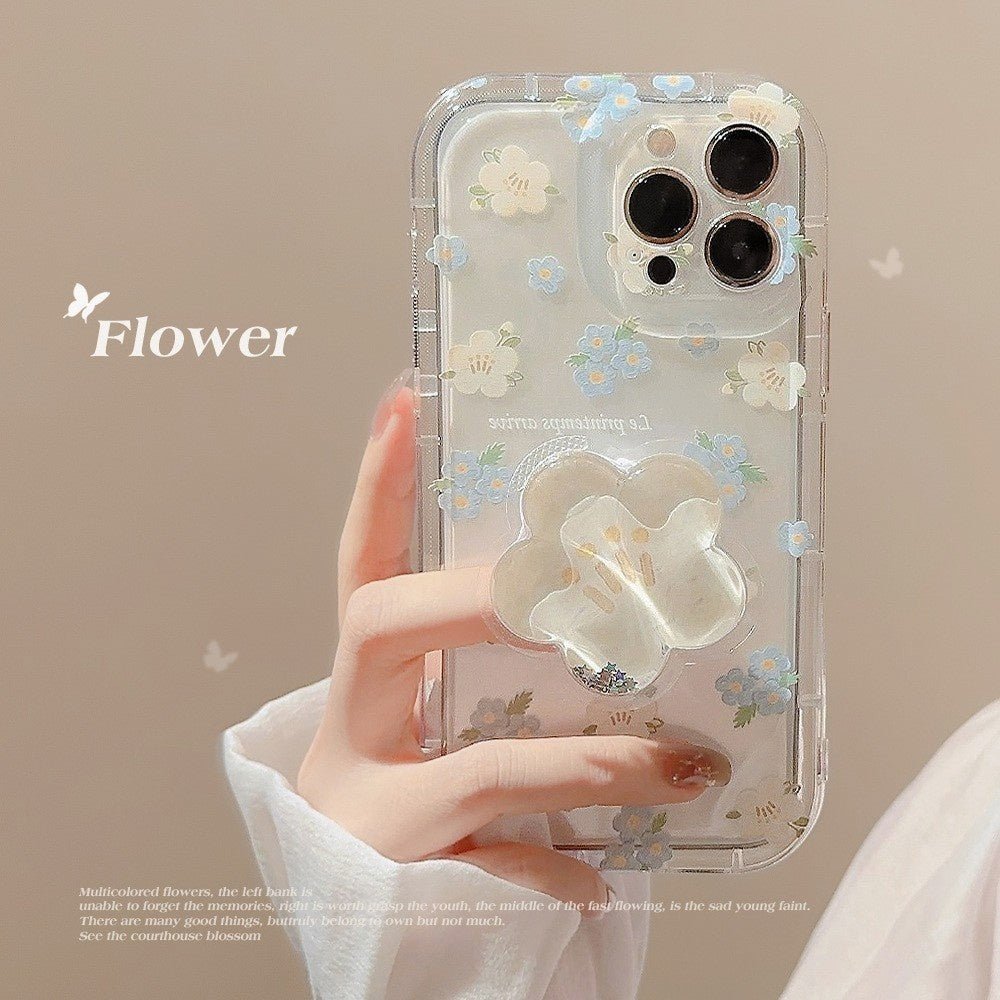 Floral Shell adapté pour porte-case téléphonique