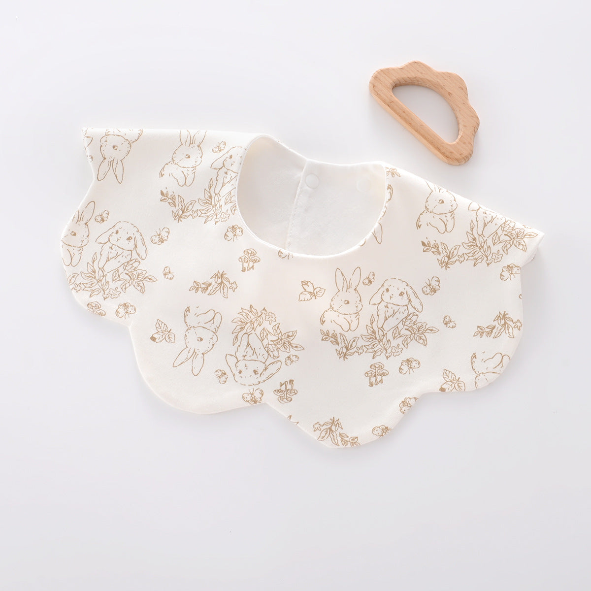 Bébé Bib Baby Pure Coton Imperméable Serviette Salive Nouveau-né