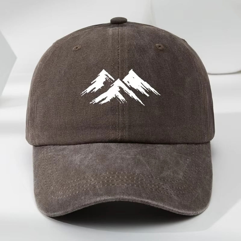 Imprimé Vintage Lavé Homme Lavé Casquette Casual