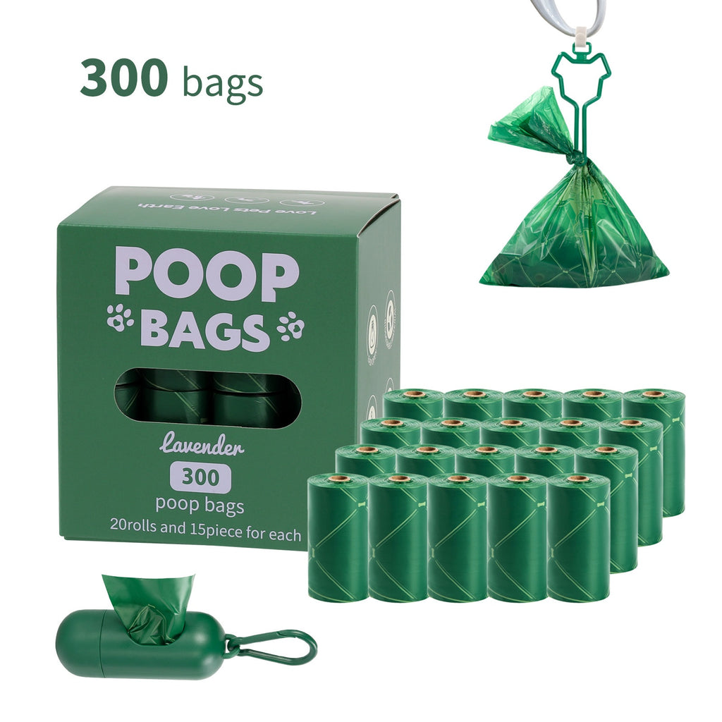 Poignée sac de déchets de chien EPI Vest Poop Sacs de ramassage Degradable Cat Litter Bag