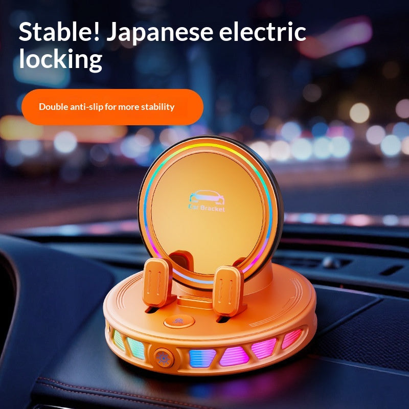 Support de recharge sans fil pour voiture légère Iridescente RGB
