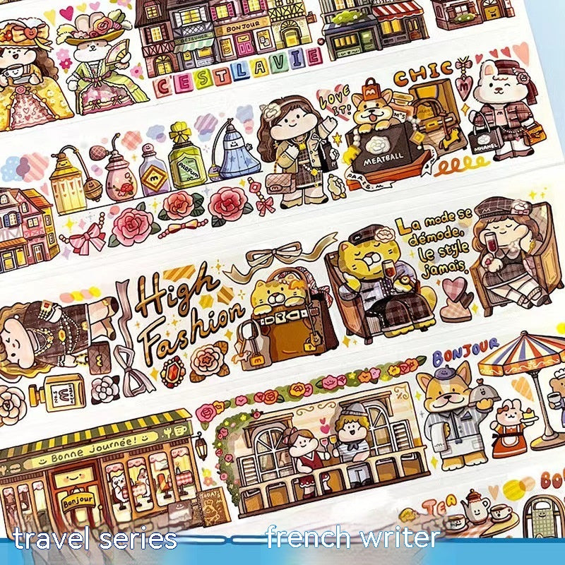 Bande hémorroïde Emballages Stickers Cartoon Cute Caractère