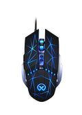 Jeu optique souris USB lumière silencieuse