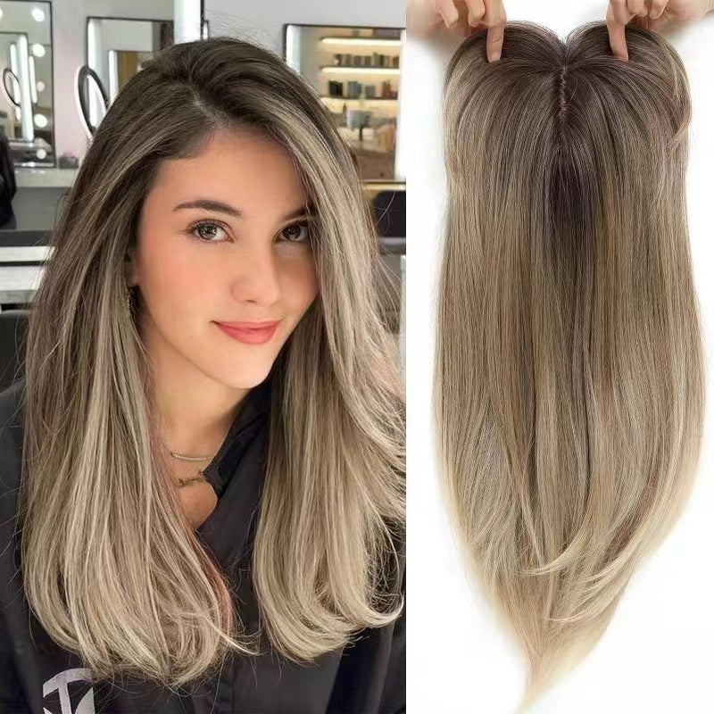 Ombre Figure-huit Bangs Fibre synthétique Long Curls