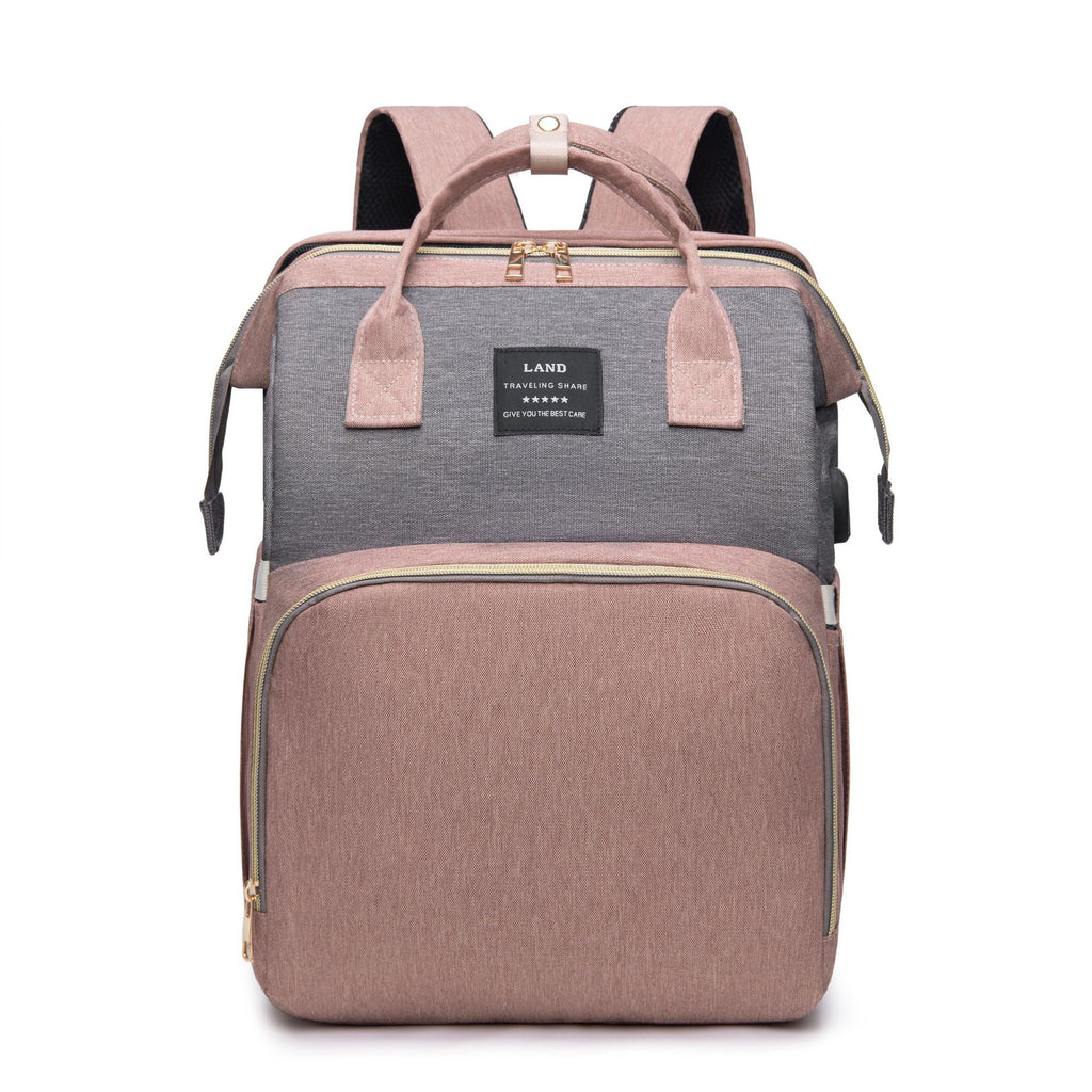 Mummy Baby Crib sac à dos Grande capacité Out Lait Sac isolé Femmes