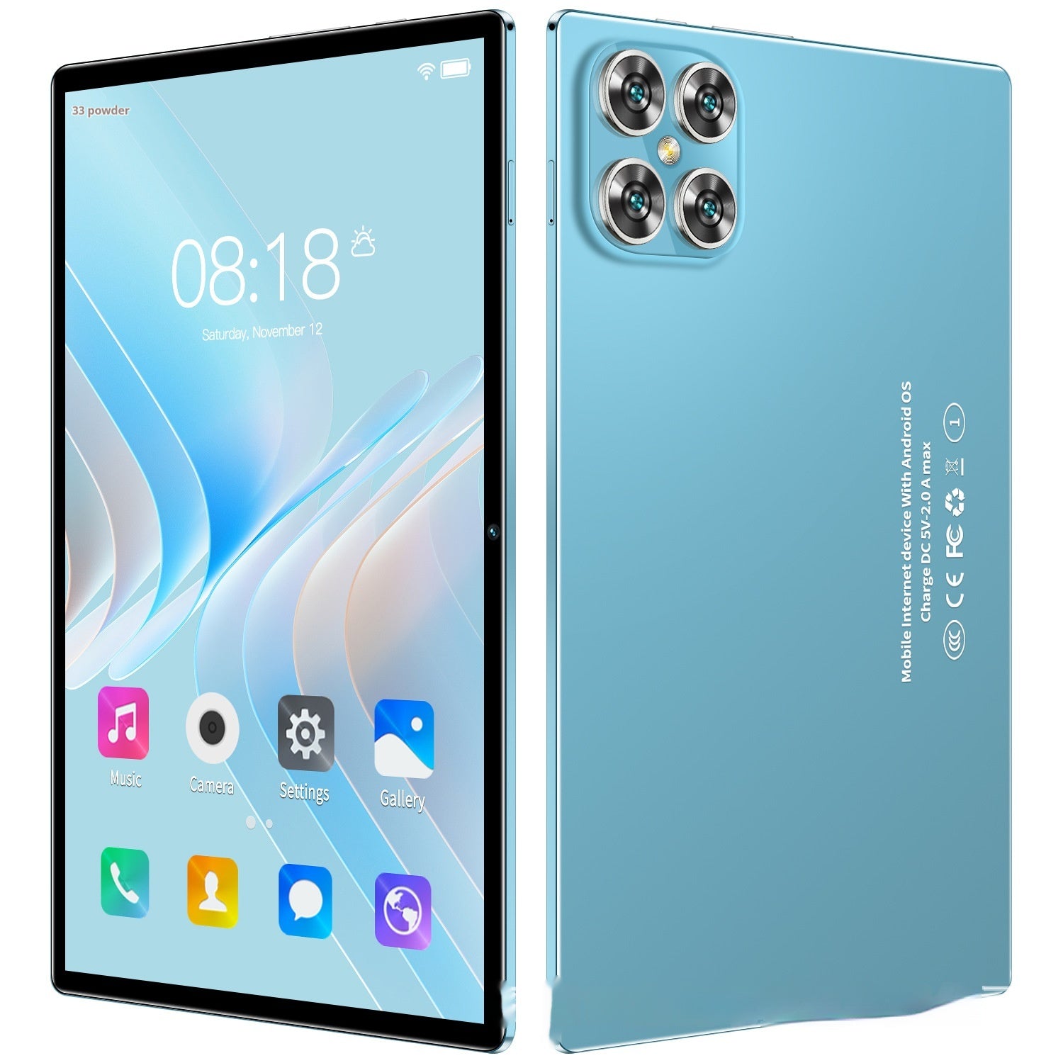 10 pouces 8-core 4GB32GB Tablette d'apprentissage intelligente 2-en-1 pour l'éducation