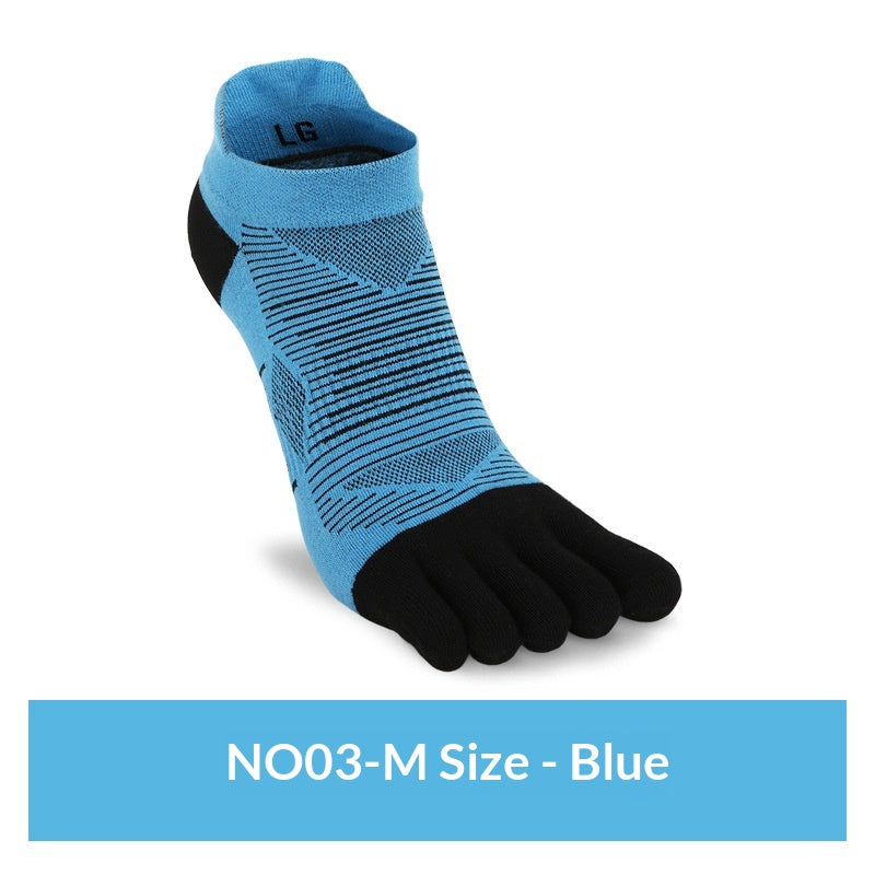 Sweat-wicking course de yoga à séchage rapide et les chaussettes à cinq doigts occasionnels
