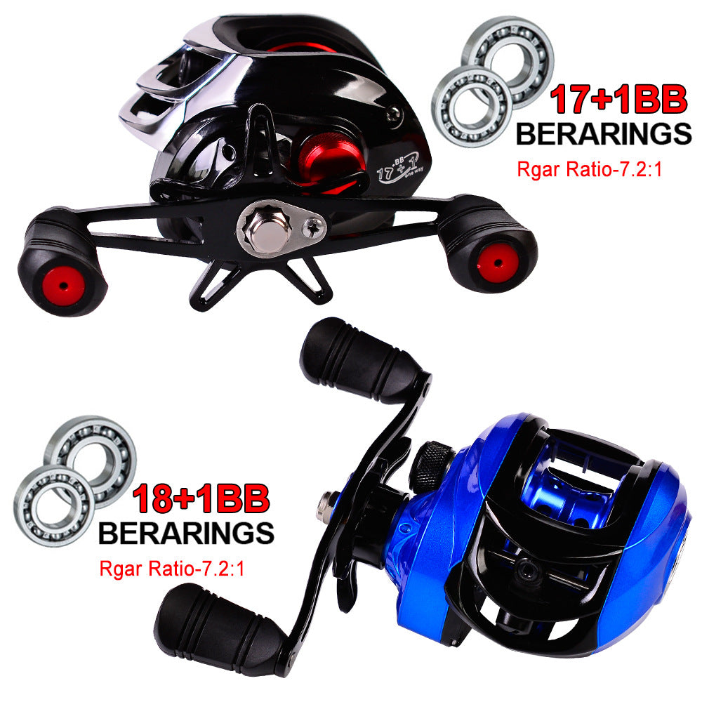 Metal Droplet Vertical Axis Fishing Reel